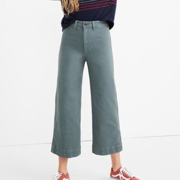 Madewell OG Emmett Pants in Architect Green- 25 - Picture 1 of 10